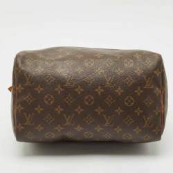 Pre Owned Louis Vuitton Monogram Canvas Speedy 30 Bag
