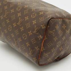 Pre Owned Louis Vuitton Monogram Canvas Speedy 30 Bag