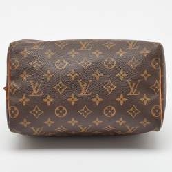 Pre Owned Louis Vuitton Monogram Canvas Speedy 25 Bag