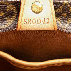 Pre Owned Louis Vuitton Brown Monogram Vavin PM