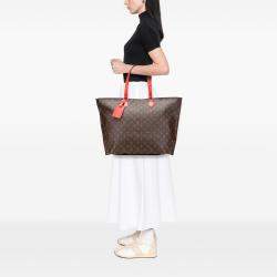 Pre Owned Louis Vuitton Brown Monogram All-In MM