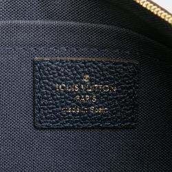Pre Owned Louis Vuitton Brown Monogram Pallas Clutch