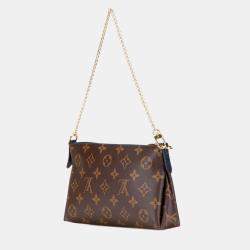 Pre Owned Louis Vuitton Brown Monogram Pallas Clutch
