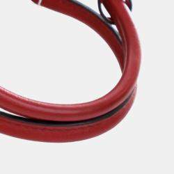 Pre Owned Louis Vuitton Red Monogram Empreinte Pont Neuf MM