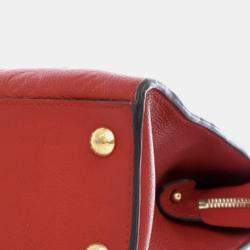 Pre Owned Louis Vuitton Red Monogram Empreinte Pont Neuf MM