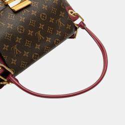 Pre Owned Louis Vuitton Brown Monogram Olympe MM