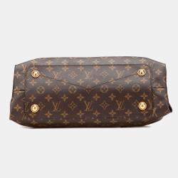 Pre Owned Louis Vuitton Brown Monogram Olympe MM
