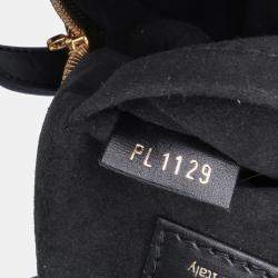 Pre Owned Louis Vuitton Black Monogram Vernis Boite Chapeau Souple MM Bag