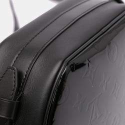 Pre Owned Louis Vuitton Black Monogram Vernis Boite Chapeau Souple MM Bag