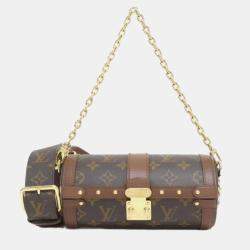 Pre Owned Louis Vuitton Papillon Trunk Monogram Coated Canvas Shoulder Bag