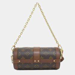 Pre Owned Louis Vuitton Papillon Trunk Monogram Coated Canvas Shoulder Bag