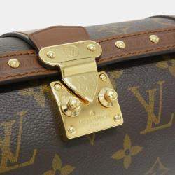 Pre Owned Louis Vuitton Papillon Trunk Monogram Coated Canvas Shoulder Bag
