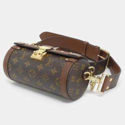 Pre Owned Louis Vuitton Papillon Trunk Monogram Coated Canvas Shoulder Bag