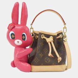 Louis Vuitton Brown Monogram (Animogram) Nano Noe Handbag