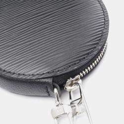 Pre Owned Louis Vuitton Marelle Black Epi Leather Handbag