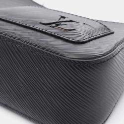 Pre Owned Louis Vuitton Marelle Black Epi Leather Handbag
