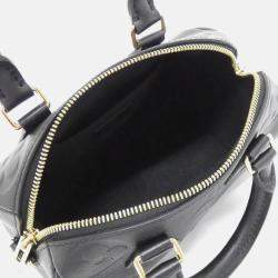 Pre Owned Louis Vuitton Speedy Bandouliere 20 Monogram Empreinte Boston Bag