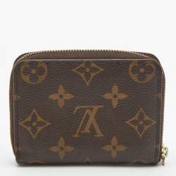 مملوكة مسبقًا محفظة نقود معدنية لوي فيتون كانفاس مونوغرامي بسحاب