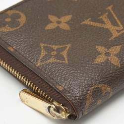مملوكة مسبقًا محفظة نقود معدنية لوي فيتون كانفاس مونوغرامي بسحاب