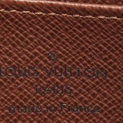 مملوكة مسبقًا محفظة نقود معدنية لوي فيتون كانفاس مونوغرامي بسحاب