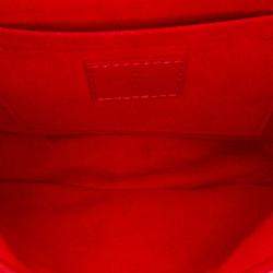 Pre Owned Louis Vuitton Red New Wave Chain Bag PM
