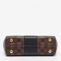 Pre Owned Louis Vuitton Black Damier Ebene Canvas Bond Street BB Bag