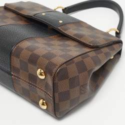 Pre Owned Louis Vuitton Black Damier Ebene Canvas Bond Street BB Bag