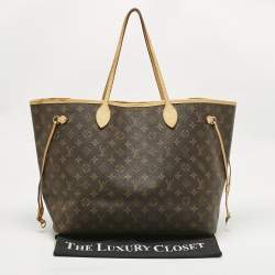 Pre Owned Louis Vuitton Monogram Canvas Neverfull GM Bag
