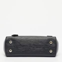 Pre Owned Louis Vuitton Black Epi Leather Cluny BB Bag