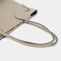 Pre Owned Louis Vuitton Neverfull MM Monogram Empreinte Handbag