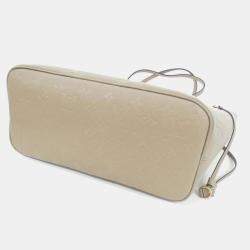 Pre Owned Louis Vuitton Neverfull MM Monogram Empreinte Handbag