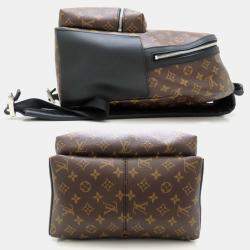 Pre Owned Louis Vuitton Discovery PM Monogram Macassar Canvas Backpack