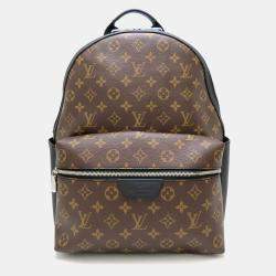 Pre Owned Louis Vuitton Discovery PM Monogram Macassar Canvas Backpack