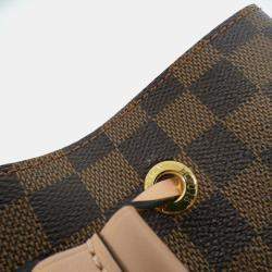 Pre Owned Louis Vuitton Neo Noe Damier Ebene Coated Canvas Shoulder Bag