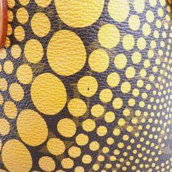 Pre Owned Louis Vuitton Neverfull MM Monogram Wave Yayoi Kusama Coated Canvas Tote Bag