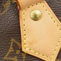Pre Owned Louis Vuitton Speedy Bandouliere 30 Monogram Coated Canvas Boston Bag