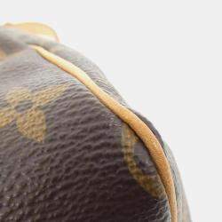 Pre Owned Louis Vuitton Speedy Bandouliere 30 Monogram Coated Canvas Boston Bag