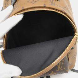 Pre Owned Louis Vuitton Palm Springs Mini Monogram Reverse Canvas Backpack