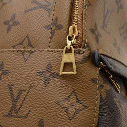 Pre Owned Louis Vuitton Palm Springs Mini Monogram Reverse Canvas Backpack
