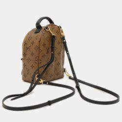 Pre Owned Louis Vuitton Palm Springs Mini Monogram Reverse Canvas Backpack