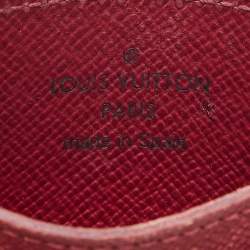 مملوكة مسبقًا Louis Vuitton Fuchsia Monogram Canvas Card Holder