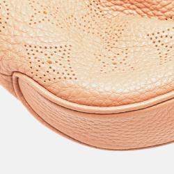 Pre Owned Louis Vuitton Pink Monogram Mahina Selene PM