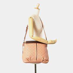 Pre Owned Louis Vuitton Pink Monogram Mahina Selene PM