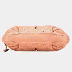 Pre Owned Louis Vuitton Pink Monogram Mahina Selene PM