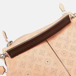 Pre Owned Louis Vuitton Pink Monogram Mahina Selene PM