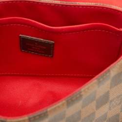 Pre Owned Louis Vuitton Damier Ebene Canvas Croisette Bag