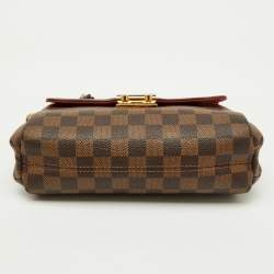 Pre Owned Louis Vuitton Damier Ebene Canvas Croisette Bag