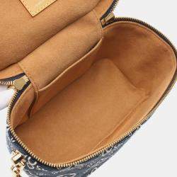 Pre Owned Louis Vuitton Blue Monogram Since 1854 Vanity Case PM