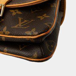 Pre Owned Louis Vuitton Brown Monogram Marelle Shoulder Bag