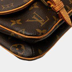 Pre Owned Louis Vuitton Brown Monogram Marelle Shoulder Bag